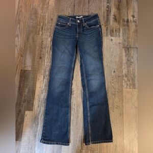 Wrangler Dark Blue Boot Cut Jeans